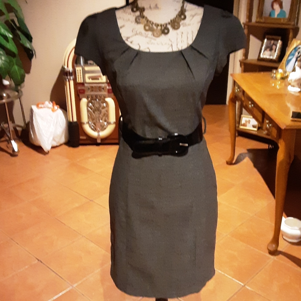 BCX Gray dress Spandex Vintage